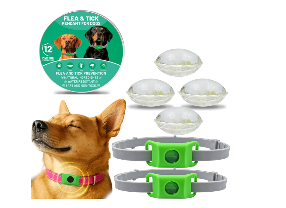 Capsule Huiles Essentielles Anti-Puces & Anti-Tiques pour Collier Chien & Chat – Protection Naturelle