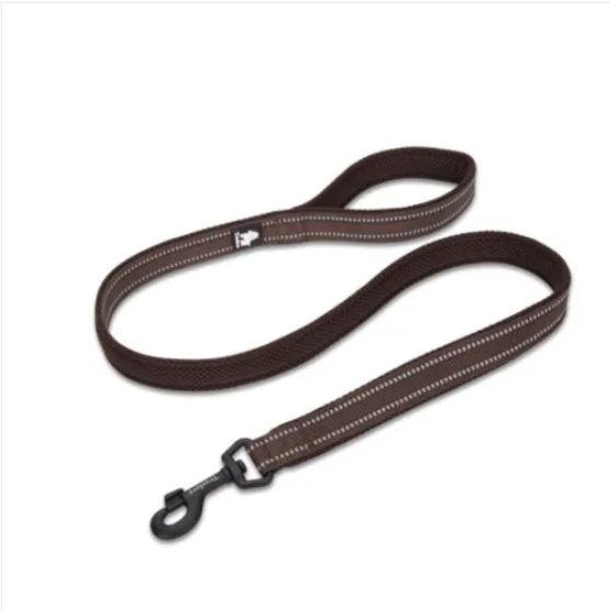 Laisse souple en nylon rembourrée pour chien