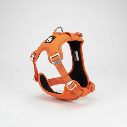 Harnais anti-traction pour chien - vue dorsale avec point d'attache